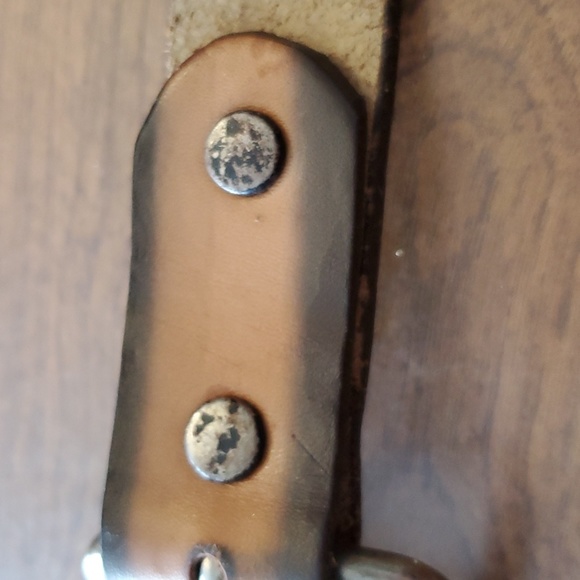 Leather Cowboy belt - Picture 5 of 5
